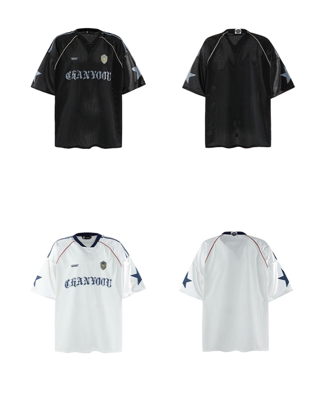 F3F Select Striped Star Soccer Jersey | Face 3 Face