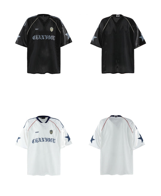 F3F Select Striped Star Soccer Jersey | Face 3 Face