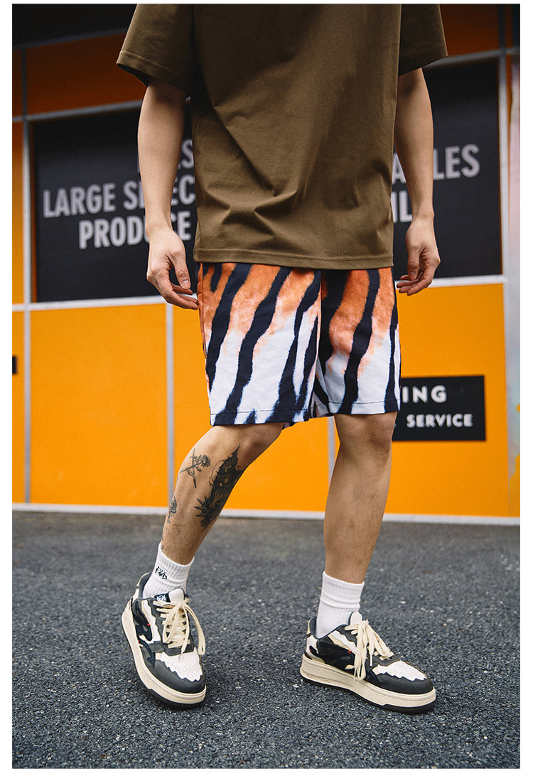 Remedy Animal Print Quick Dry Nylon Shorts | Face 3 Face