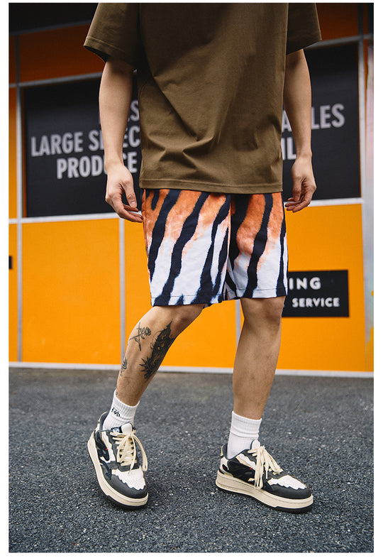Remedy Animal Print Quick Dry Nylon Shorts | Face 3 Face