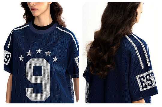 F3F Select Star Number 9 Mesh Short Sleeve Jersey | Face 3 Face