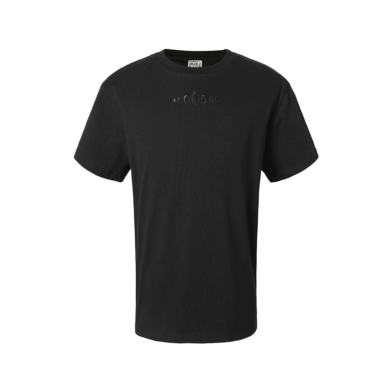 KARMANISTIC Standard Logo Embroidery Boxy Fit Tee | Face 3 Face