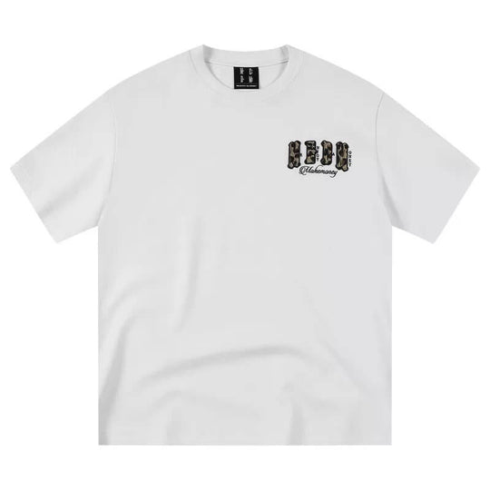 MEDM Small Leopard Logo Patch Long Sleeve Tee | Face 3 Face