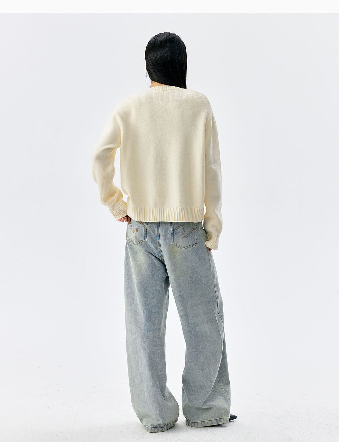 MEDM Floral Embroidered Knit Cardigan | Face 3 Face