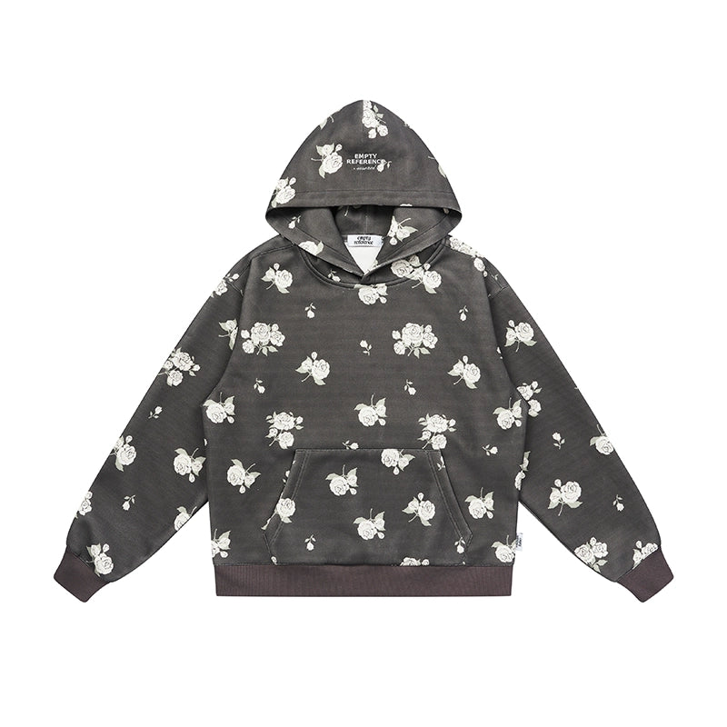 EMPTY REFERENCE Rose Flower Hoodie | Face 3 Face