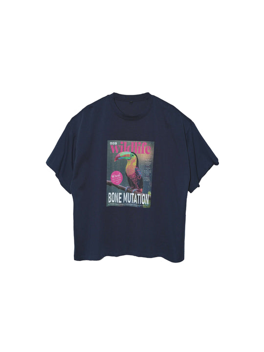 LIBERAFIT Vintage Poster and Skeleton Print Graphic Tee | Face 3 Face