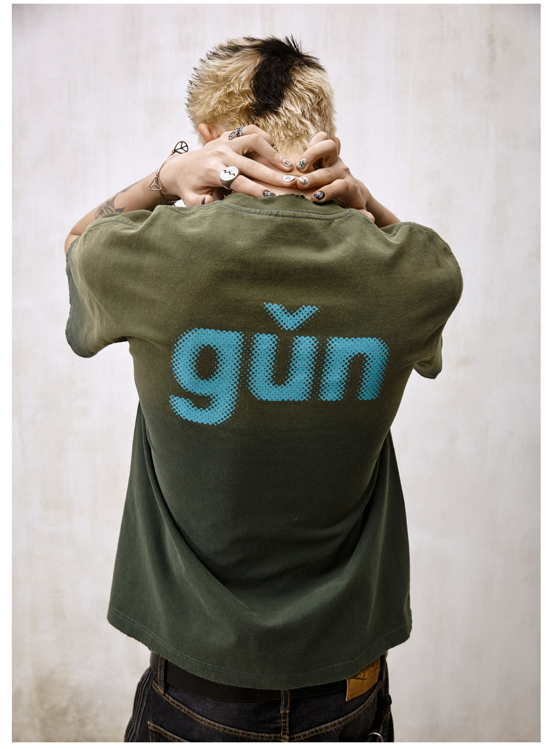 Remedy Dot Print Washed Tee | Face 3 Face