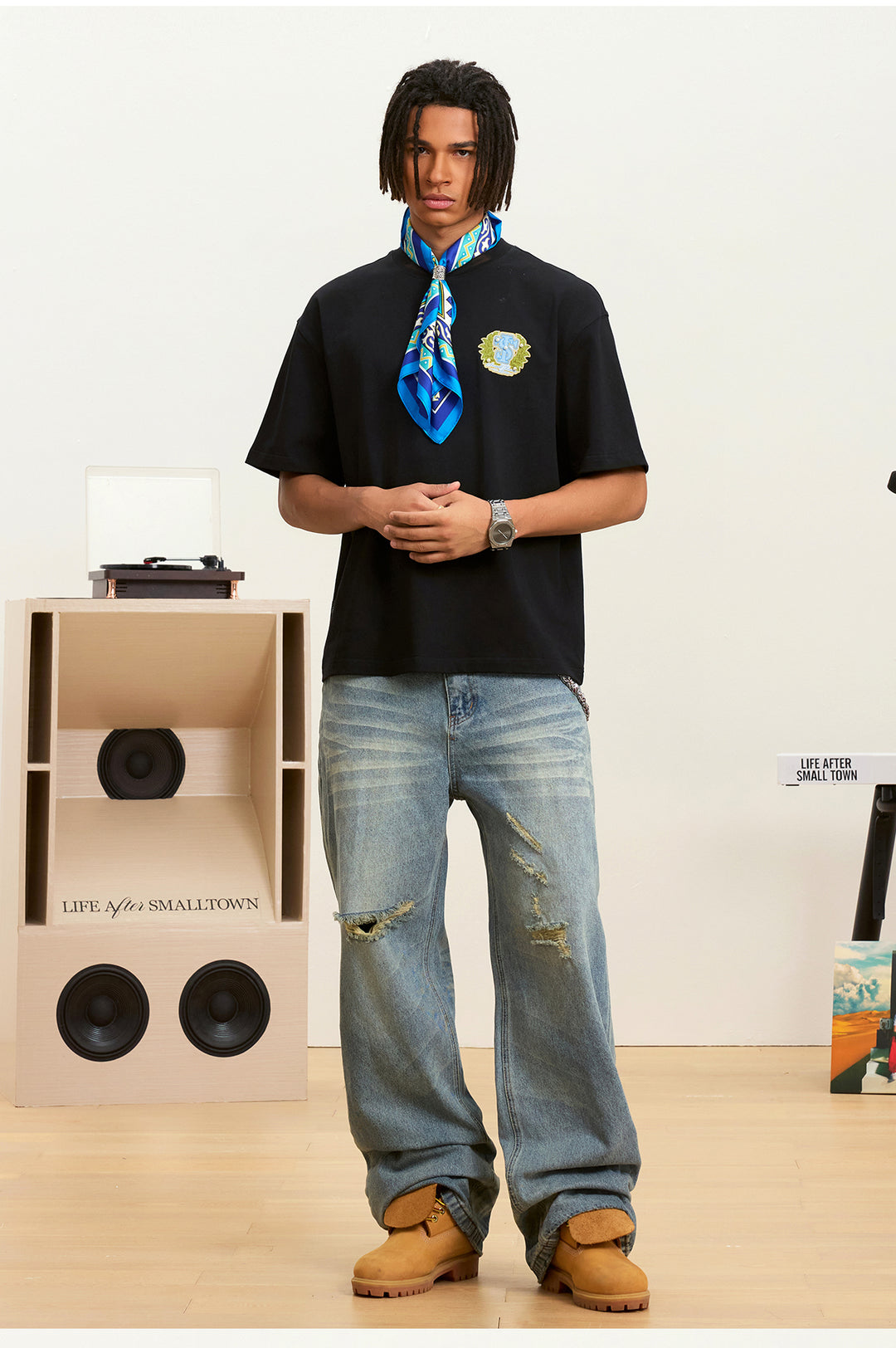 Small Town Kid Digital Direct Inkjet Print Tee | Face 3 Face