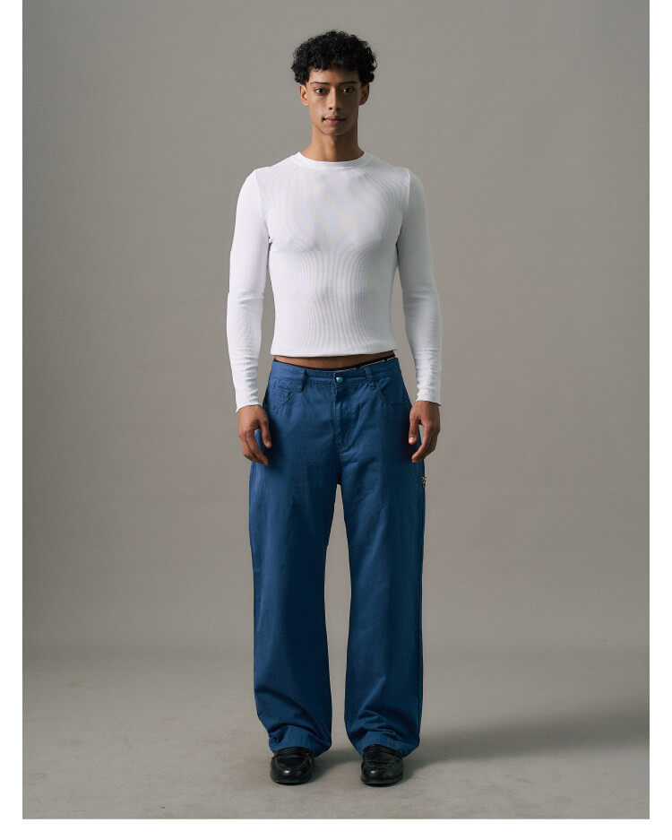 S45 Leopard Strap Work Pants | Face 3 Face