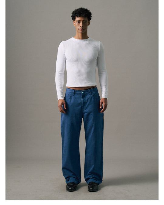 S45 Leopard Strap Work Pants | Face 3 Face