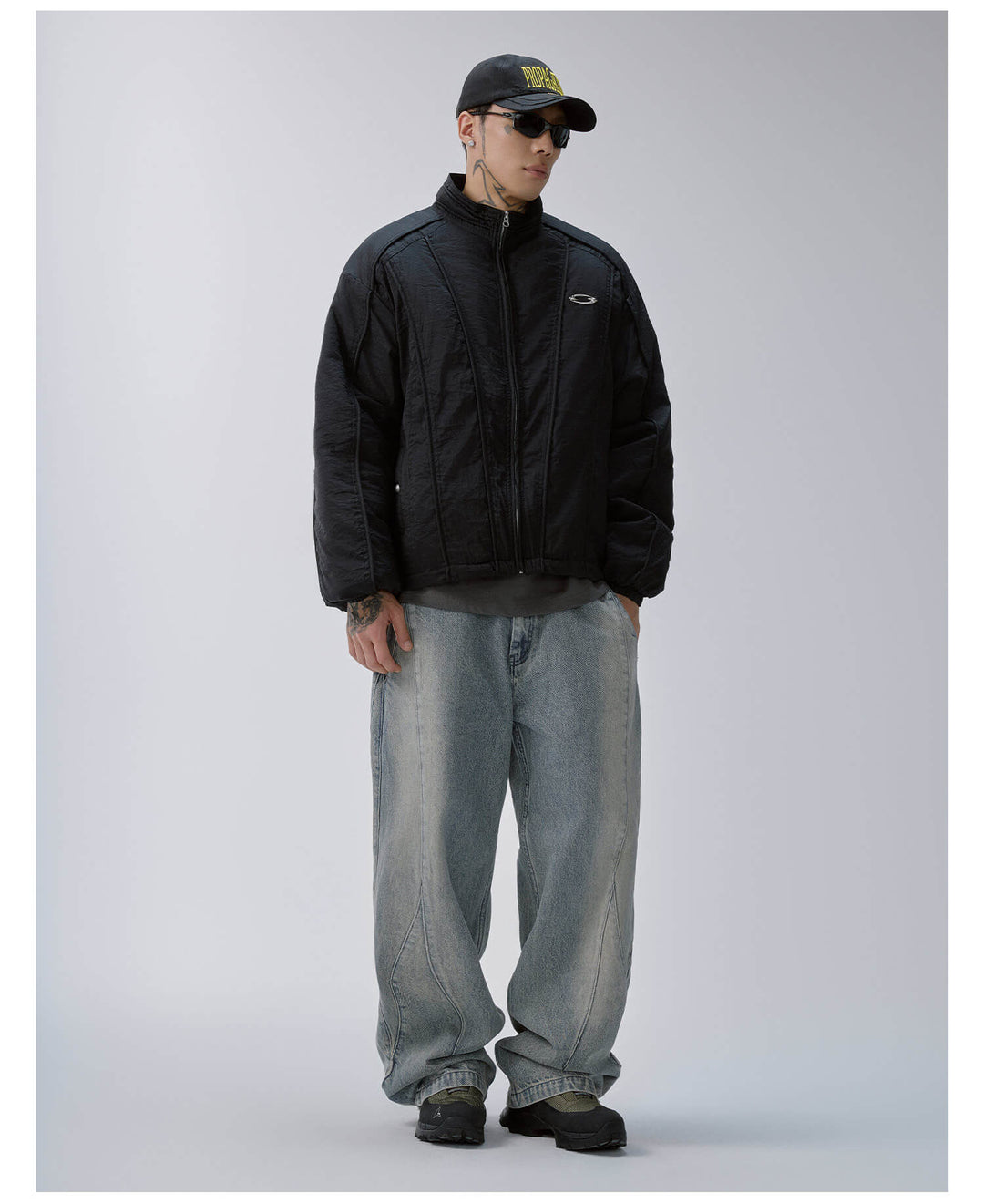 F2CE Panelled Padded Jacket | Face 3 Face