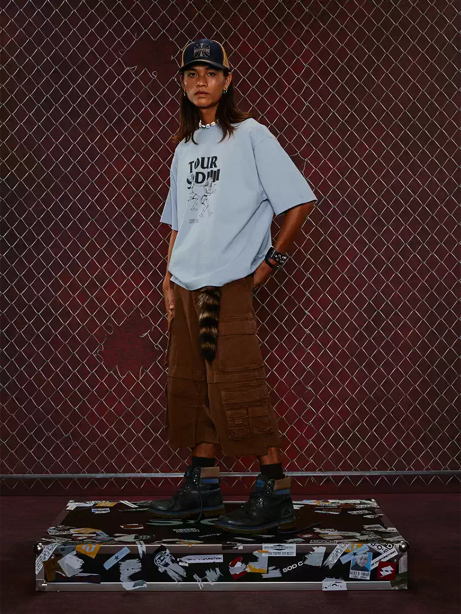 SOD Co. Tour SOD Print Vintage Washed Tee | Face 3 Face