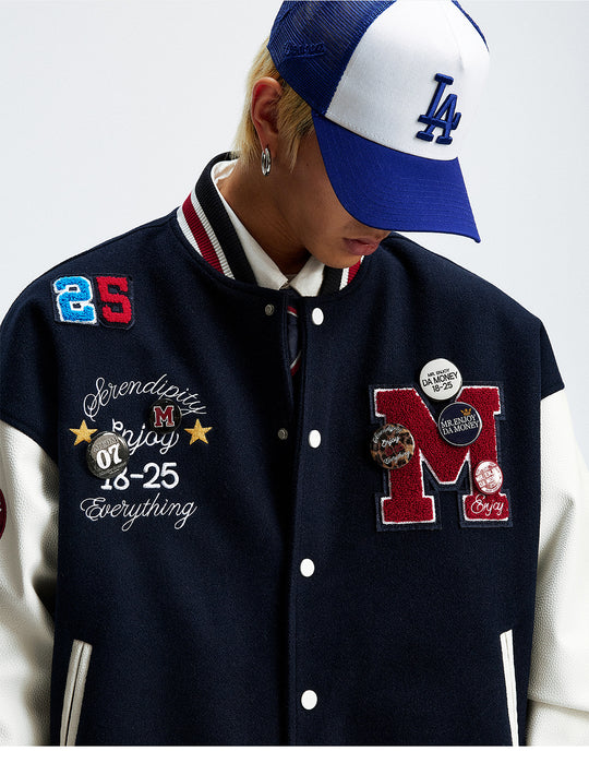 MEDM Seventh Anniversary Exclusive Varsity Jacket | Face 3 Face