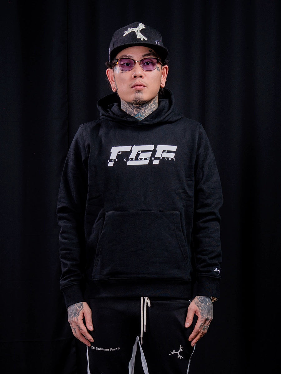 TGFCLUB TGF Logo Print Hoodie | Face 3 Face