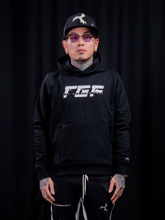 TGFCLUB TGF Logo Print Hoodie | Face 3 Face