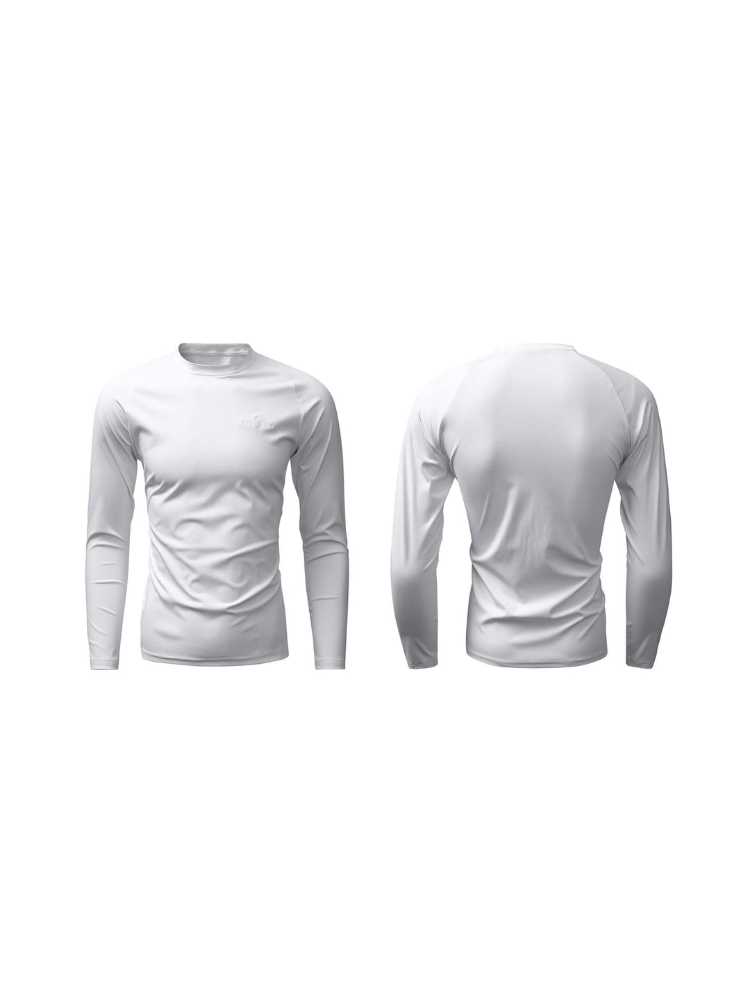 KARMANISTIC Quick Dry Stretch Fit Logo Embroidered Workout Long Sleeve Tee | Face 3 Face
