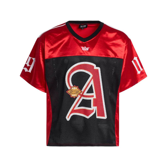 F3F Select Big Letter A Color Block Mesh Short Sleeve Jersey | Face 3 Face