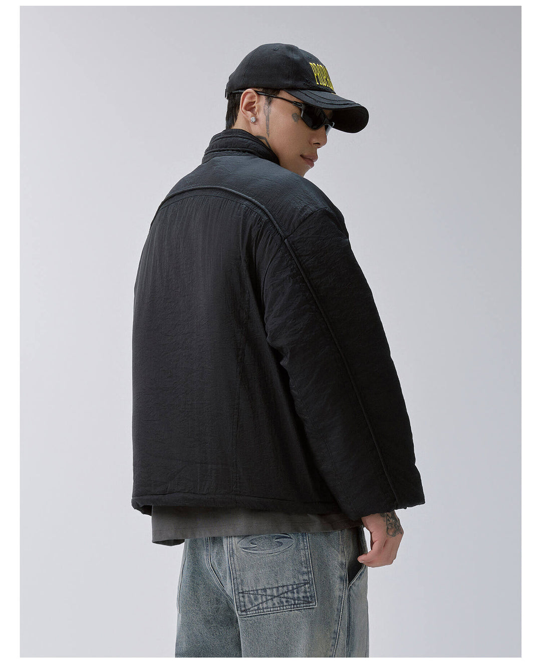 F2CE Panelled Padded Jacket | Face 3 Face