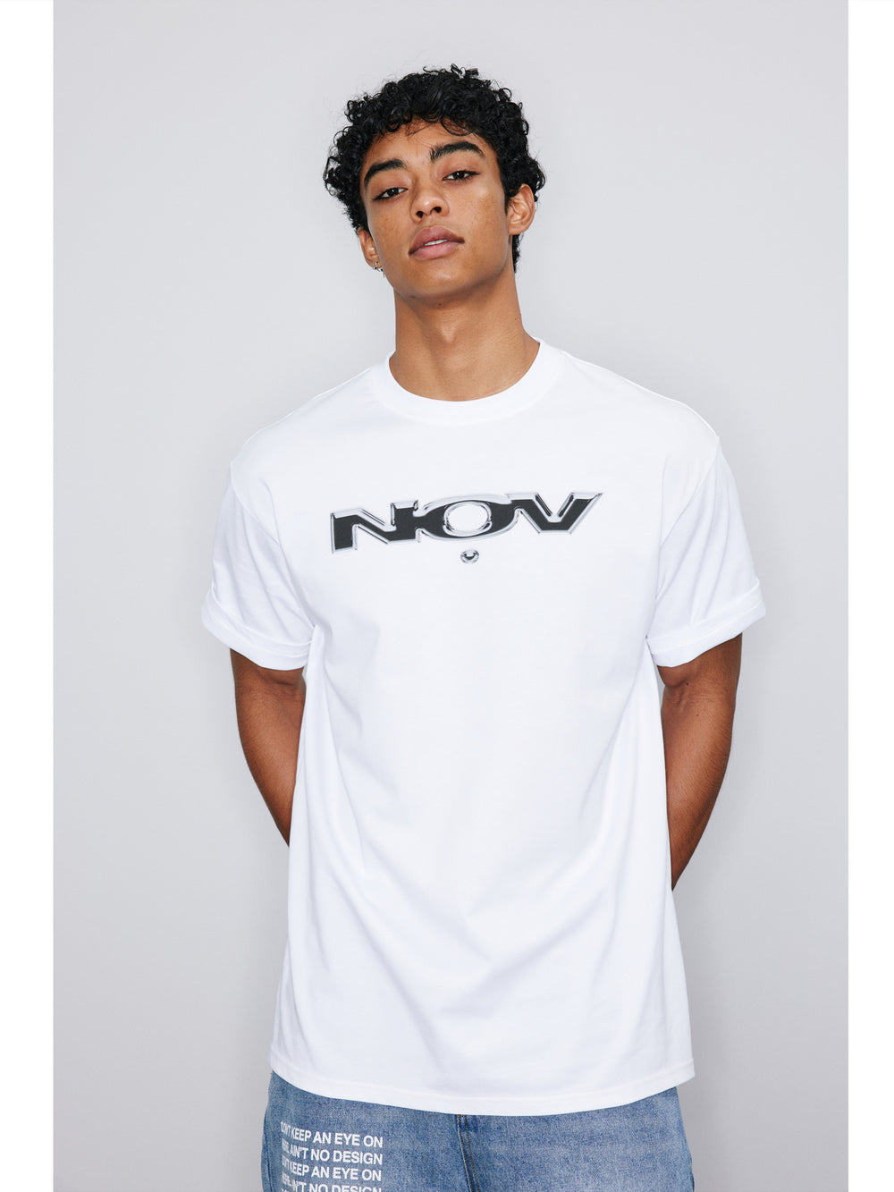 NOVACAM NOV Logo Print Basic Tee | Face 3 Face