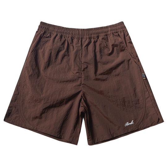 Remedy Embroidered Nylon Sports Shorts | Face 3 Face