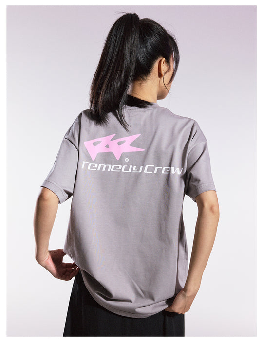 Remedy Flocking Logo Print Tee | Face 3 Face