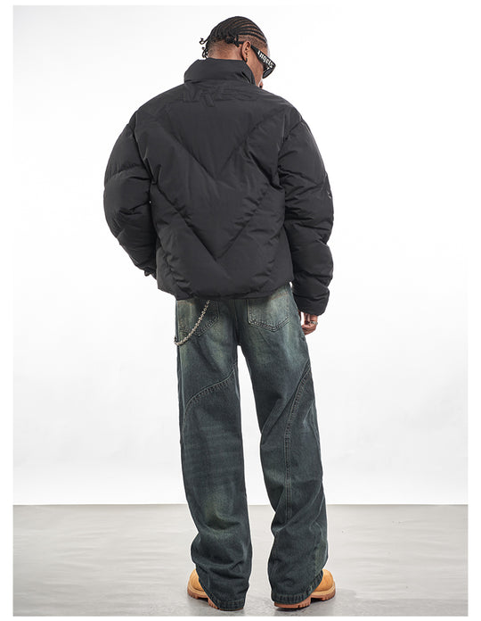 F3F Select Deconstructed Short Puffer Jacket | Face 3 Face