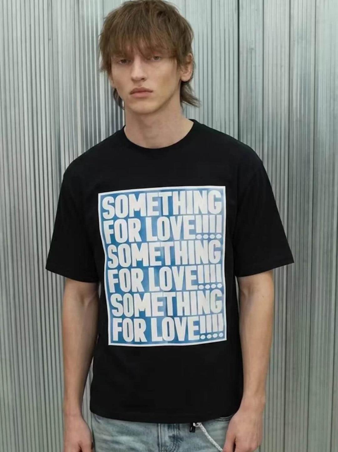 S45 Slogan Poster Print Short Sleeve Tee