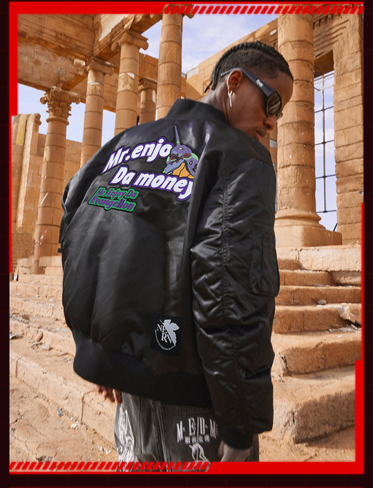 MEDM x EVA Unit-00, Unit-01, Unit-02 MA-1 Bomber Jacket | Face 3 Face