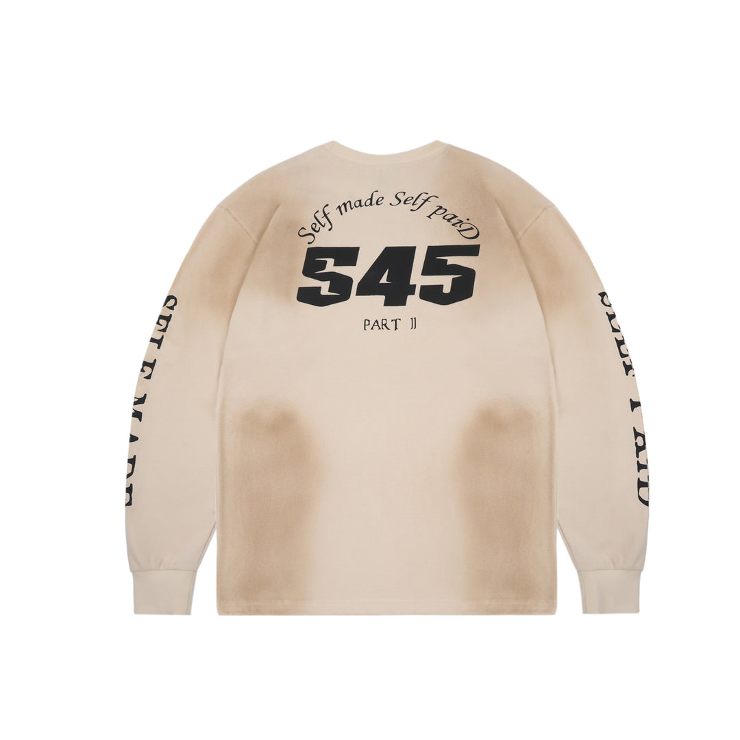 S45 Vintage Spray Dirty Long Sleeve Tee | Face 3 Face