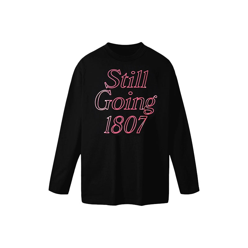 1807 STILL GOING Jelly Print Long Sleeve Tee | Face 3 Face