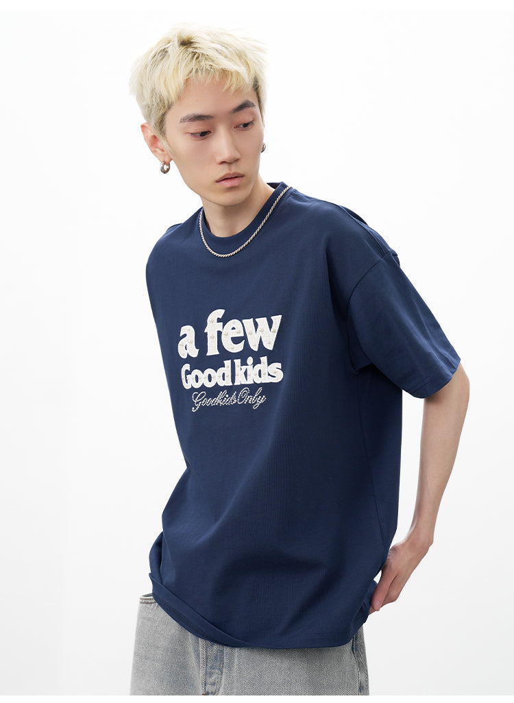 AFGK Pearl Patch Embroidered Tee | Face 3 Face