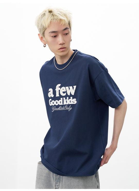 AFGK Pearl Patch Embroidered Tee | Face 3 Face