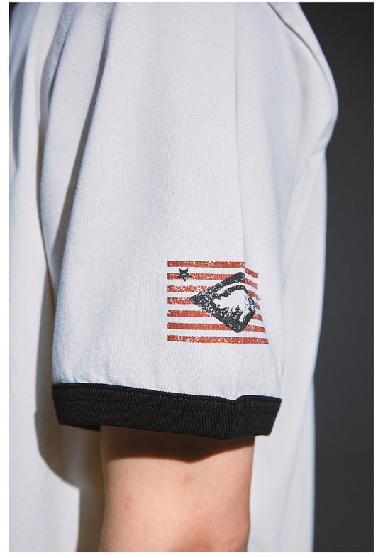 Remedy Aged Star Print Tee | Face 3 Face