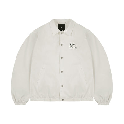 1807 Round Font Embroidered Coach Jacket | Face 3 Face