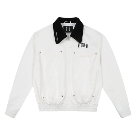 MEDM Studded Harrington Jacket | Face 3 Face