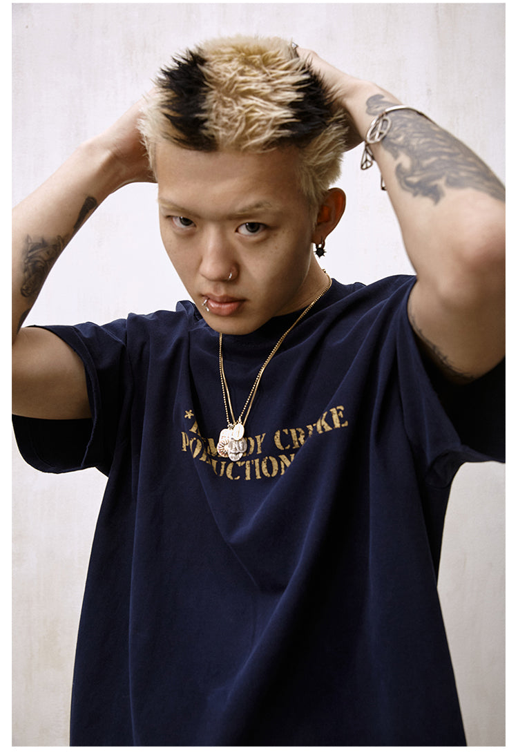 Remedy Faded Print Destruction Tee | Face 3 Face