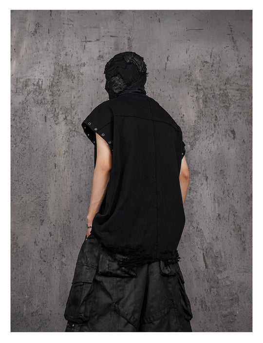 UNDERWATER Punk Destruction Deconstructed Sleeveless Tee | Face 3 Face