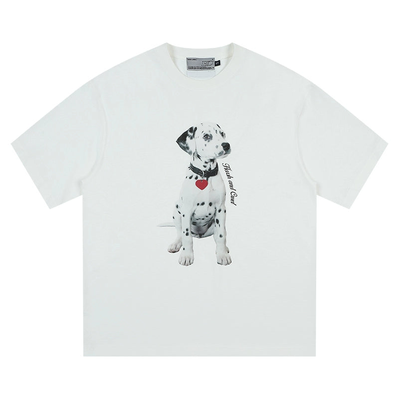 Harsh and Cruel Dalmatian Print Tee | Face 3 Face