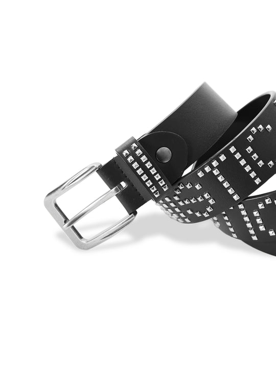 KARMANISTIC Punk Studded Logo Belt | Face 3 Face
