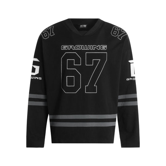 F3F Select 67 Number Long Sleeve Hockey Jersey | Face 3 Face