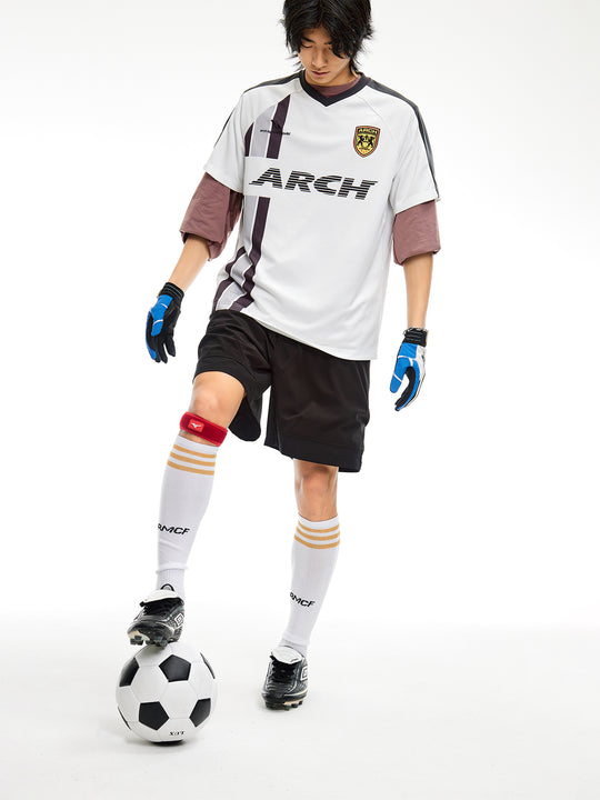 ARCH BY ROARINGWILD Roaring Beast Colorblocking V-Neck Soccer Jersey | Face 3 Face