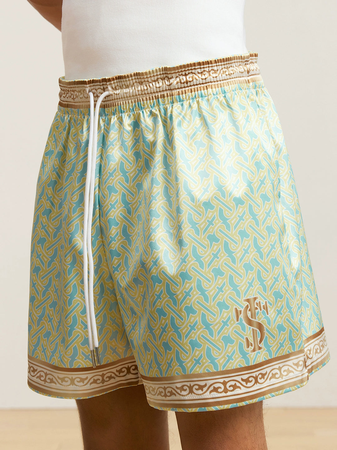 Small Town Kid 3D Digital Print Satin Cuban Shirt Set | Face 3 Face