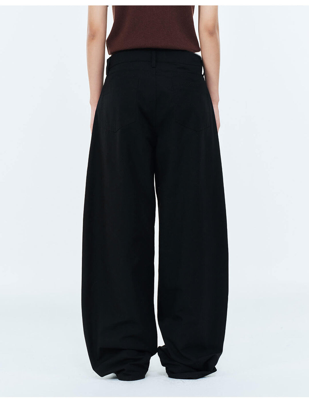 MEDM Lightweight Embroidered Baggy Pants | Face 3 Face
