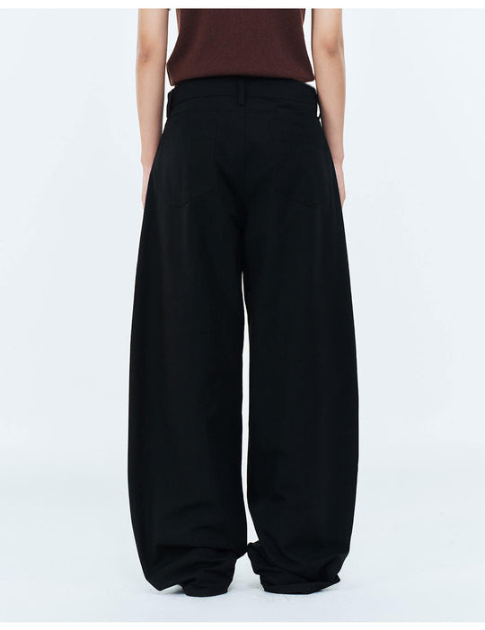 MEDM Lightweight Embroidered Baggy Pants | Face 3 Face