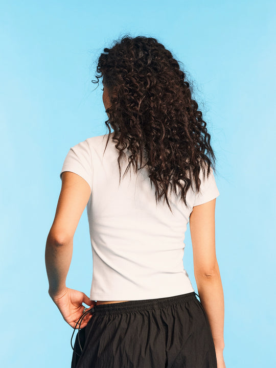 1807 Still Going Cropped Slim Tee | Face 3 Face