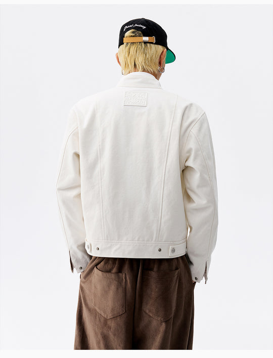 MEDM Plaid Lined Work Jacket | Face 3 Face