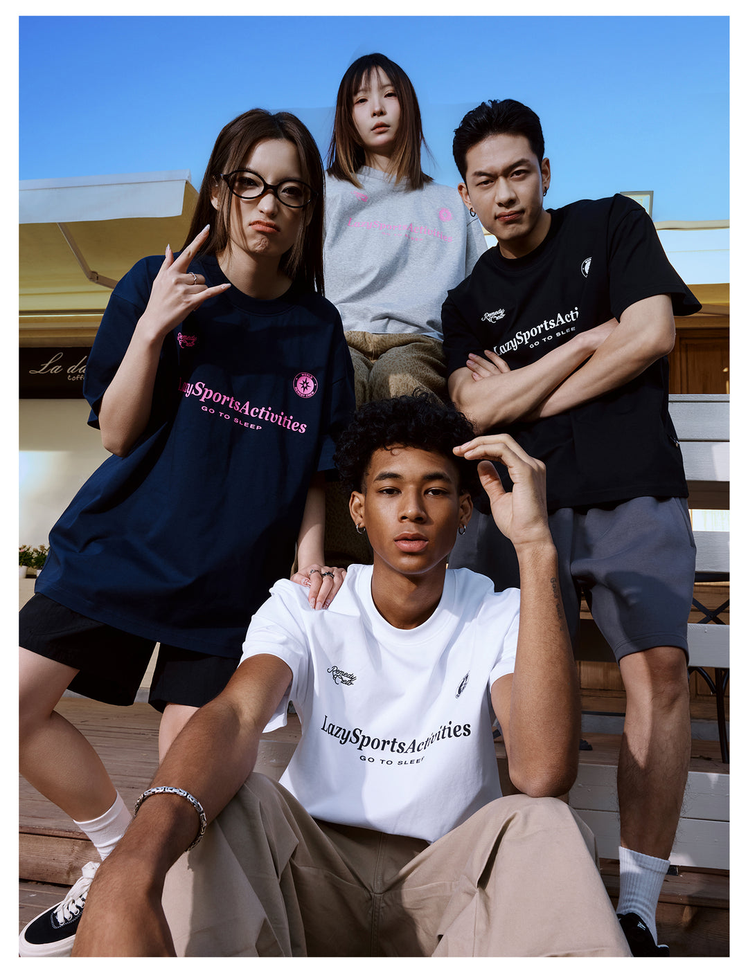 Remedy Letters and Patch Print Cool Touch Tee | Face 3 Face