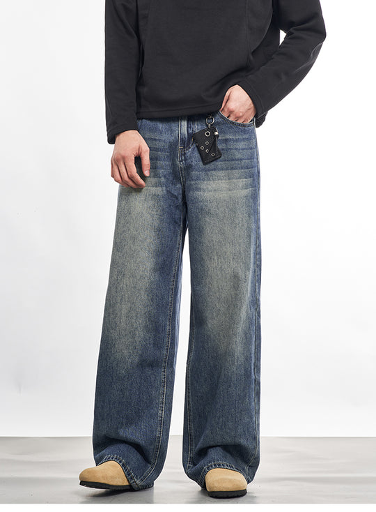 F3F Select Basic Washed Straight Jeans | Face 3 Face