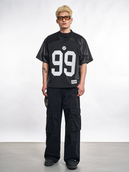 F3F Select 99 Letter Printed Mesh Hockey Jersey | Face 3 Face