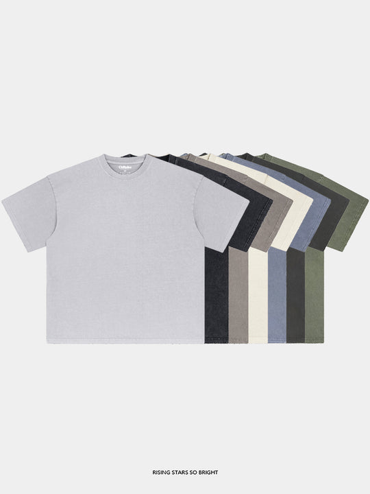 Cashrules / CHRULES Classic Vintage Stone Wash Tee | Face 3 Face